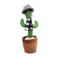 Cool Dancing Cactus with Hat & Scarf