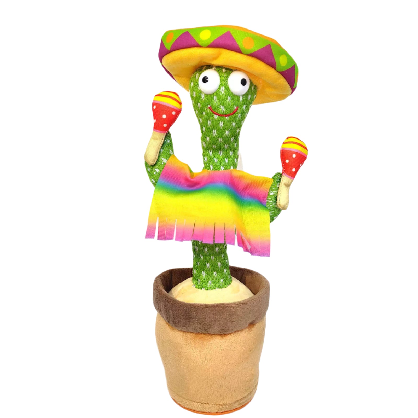 Sombrero Dancing Cactus with Maracas
