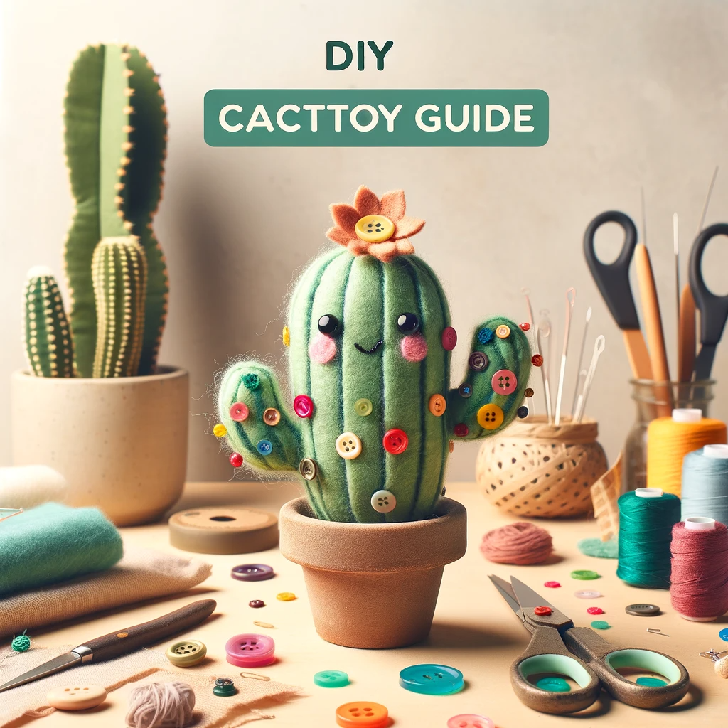 DIY Cactus Toy Guide - Mr Cactus Au