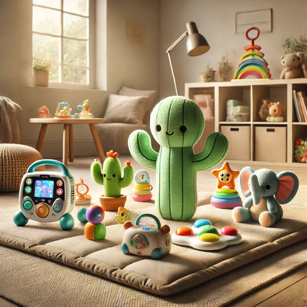 Interactive plush toys for supervised play and early learning