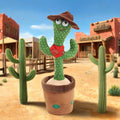 Cowboy Dancing Cactus Toy with Hat & Bandana 2