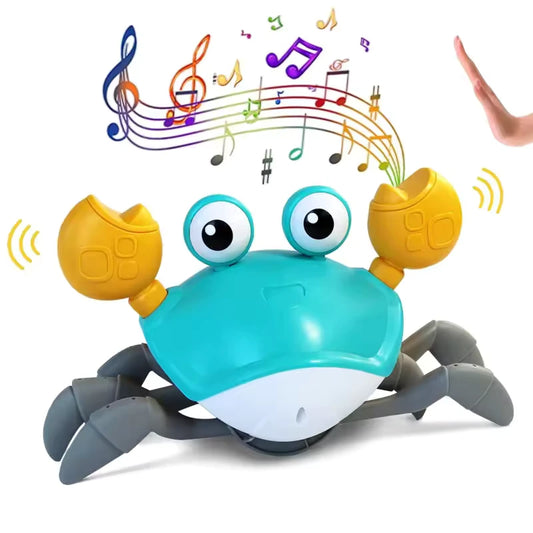 Crawling Crab – Viral Sensory Toy with Obstacle Avoidance & Music