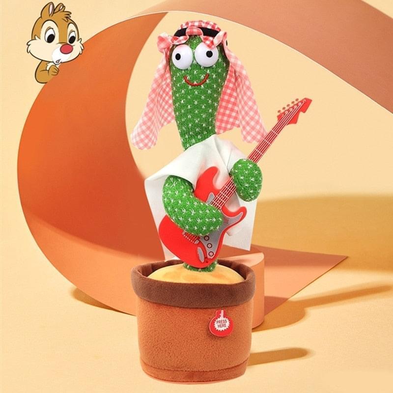 USB Charging Dancing Talking Cactus Toy - Mr Cactus Au