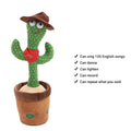 Cowboy Dancing Cactus Toy with Hat & Bandana details
